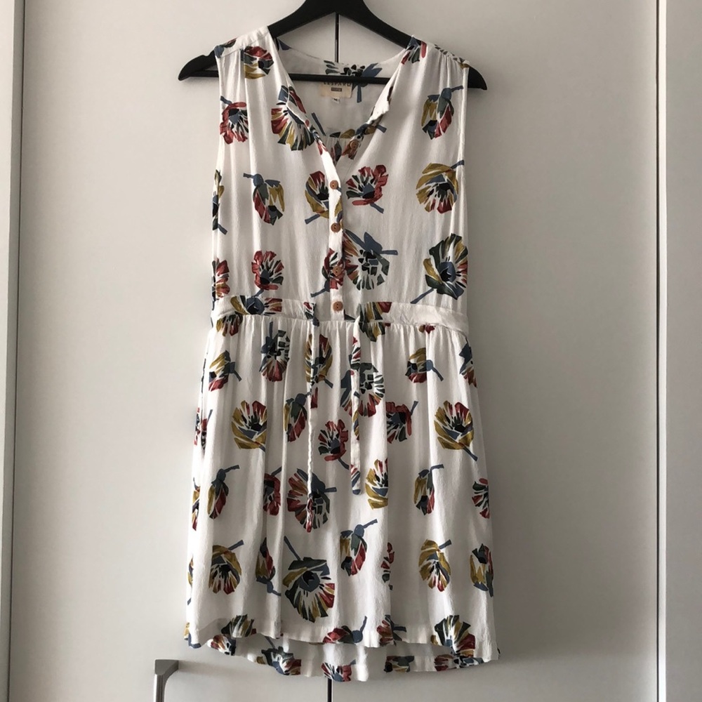 Lespard Flower Print Dress